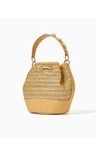 Load image into Gallery viewer, ARLY STRAW BUCKET BAG

